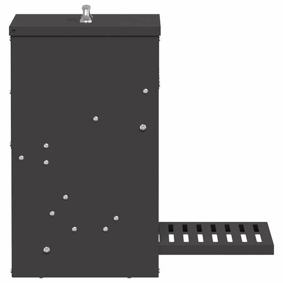 ComfortXL - Mangeoire Automatique Métal Poule Anti-Oiseau 10kg Noir - ComfortXL Outdoor Living - Image 5