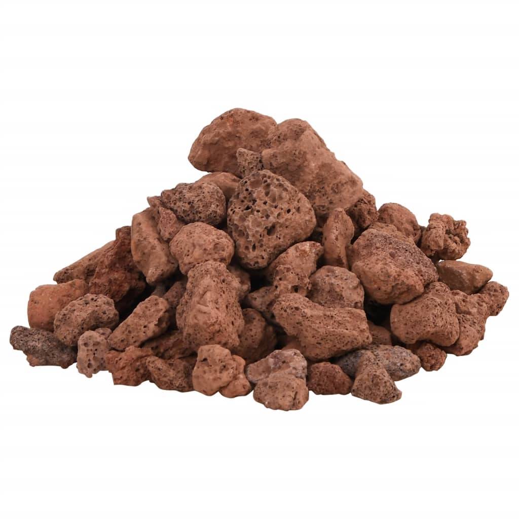 Roches Volcaniques pour Aquarium Jardin Filtration Biologique 25 kg Rouge 1-2 cm - ComfortXL Outdoor Living - Image 3