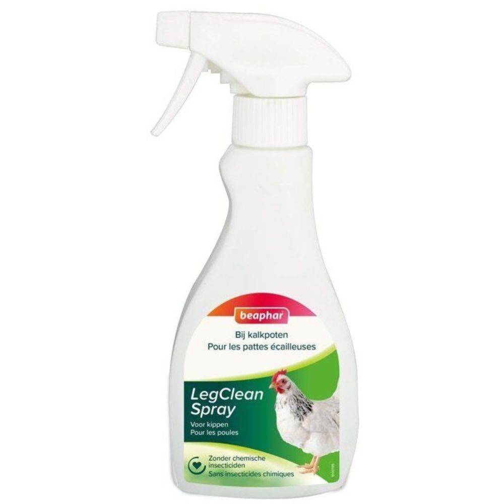 Spray Pattes Poules Ecailleuses Beaphar LegClean 250 ml 250 - Image 1