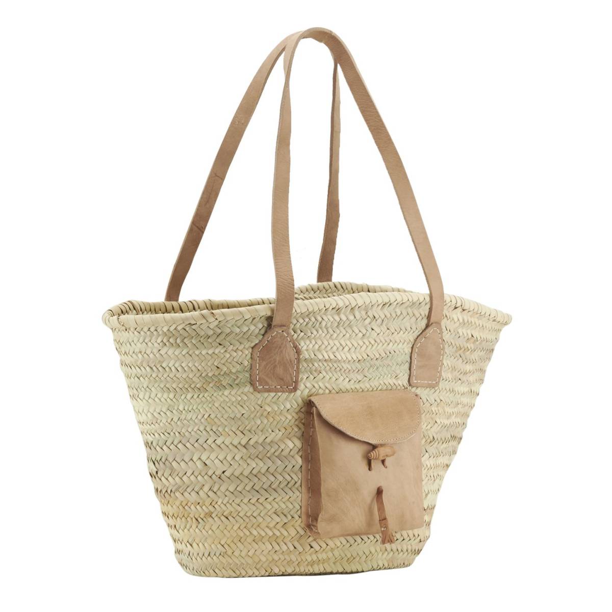 Aubry Gaspard - Sac en palmier naturel - Imagen 1