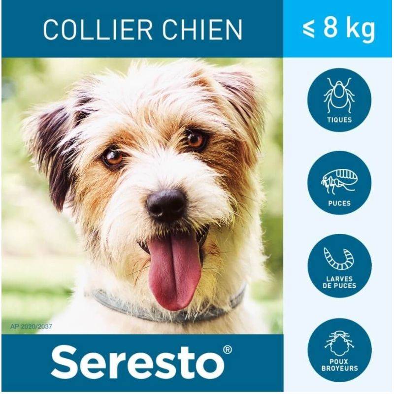 Collier antiparasitaire petit chien - Seresto Collier x12 - Imagen 2