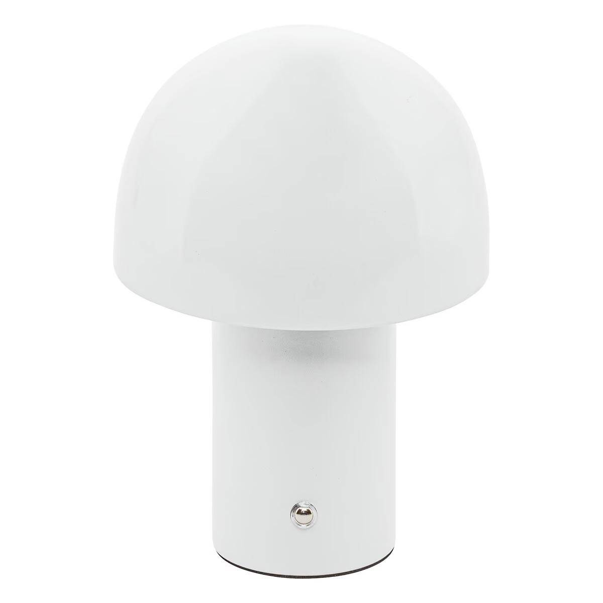 Lampe à Poser LED en Métal "Zola" 20cm Blanc - Image 1