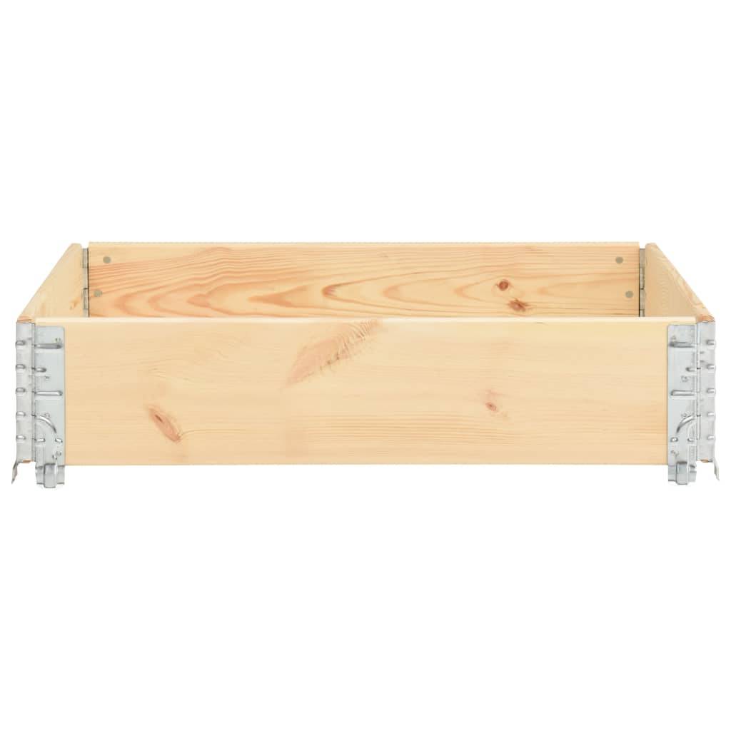 Helloshop26 - Jardinière surélevée 100 x 100 cm bois de pin solide - Imagen 2