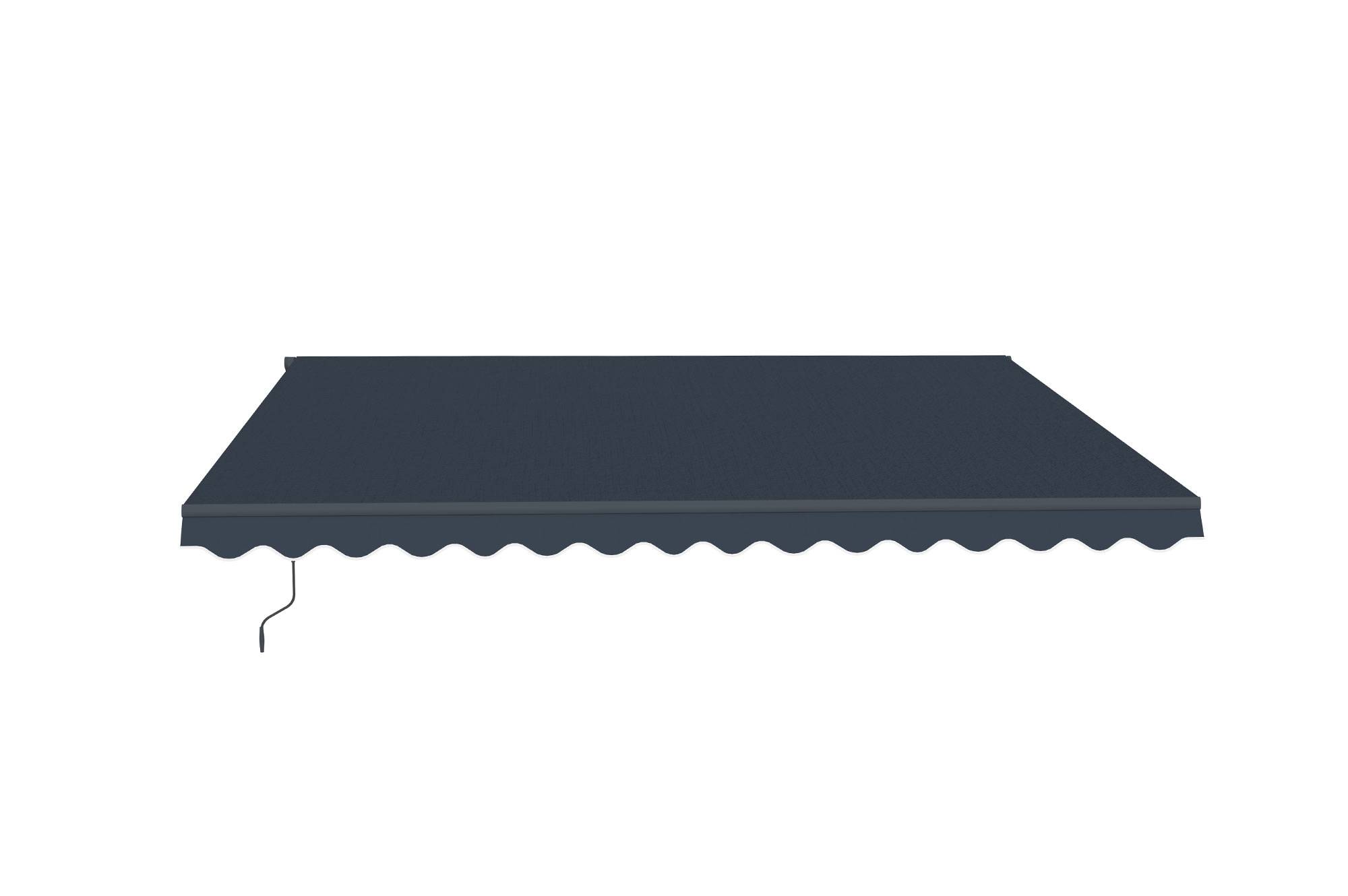 CAZEBOO - Cazeboo Store banne monobloc gris VECCHIO 4x3 m avec fixations plafond - Image 5