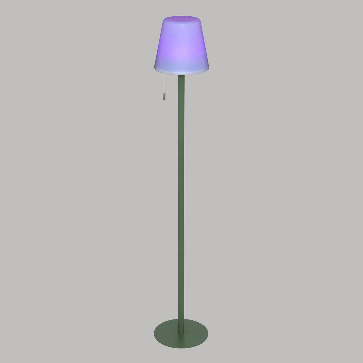 Atmosphera - Lampadaire extérieur "Zack" H108cm vert olive - Atmosphera Créateur d'intérieur - Imagen 7