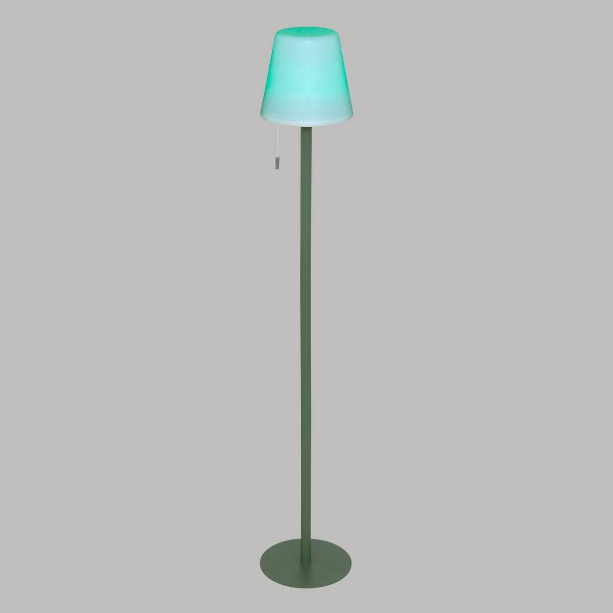 Atmosphera - Lampadaire extérieur "Zack" H108cm vert olive - Atmosphera Créateur d'intérieur - Imagen 4