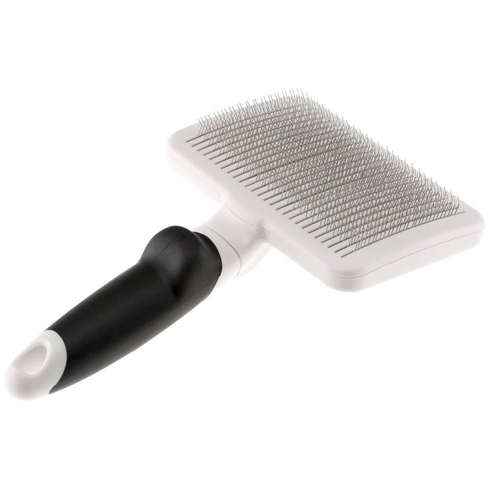 Ferplast - Carde pour Chiens et Chats GRO 5770, Taille L, Brosse, Soin du Sous-poil, pour Poil Moyen et Long - Image 1