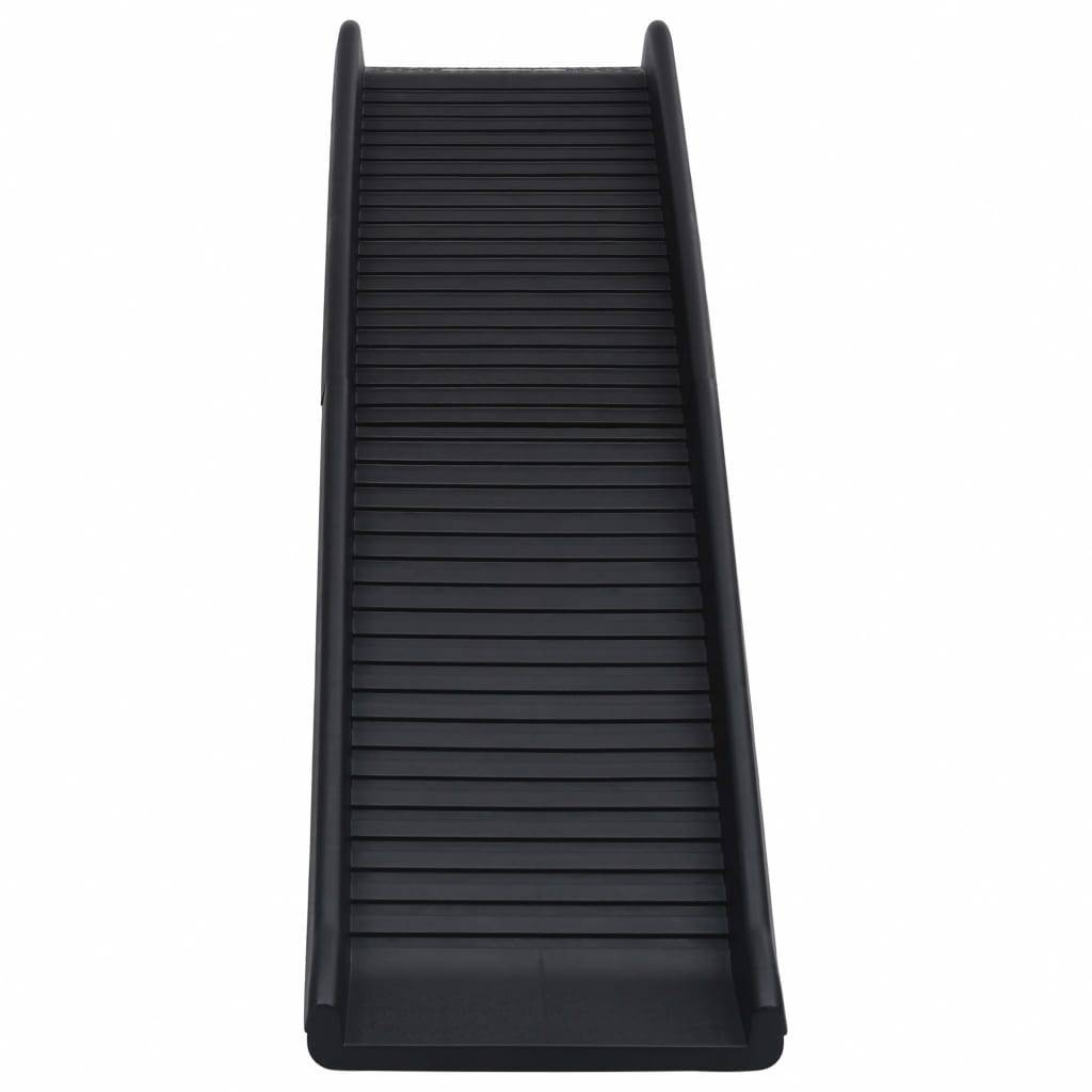 Vidaxl - Rampe de voiture pliable pour chiens Noir 155,5x40x15,5 cm vidaXL 170987 - Imagen 9