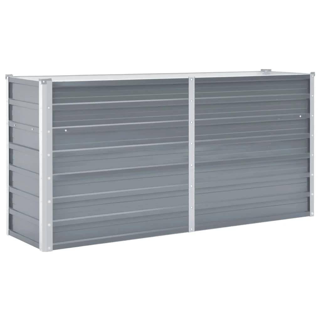 Prolenta Premium - Jardinière acier gris 160 x 40 x 77 cm - Prolenta premium p341.3 - Image 1