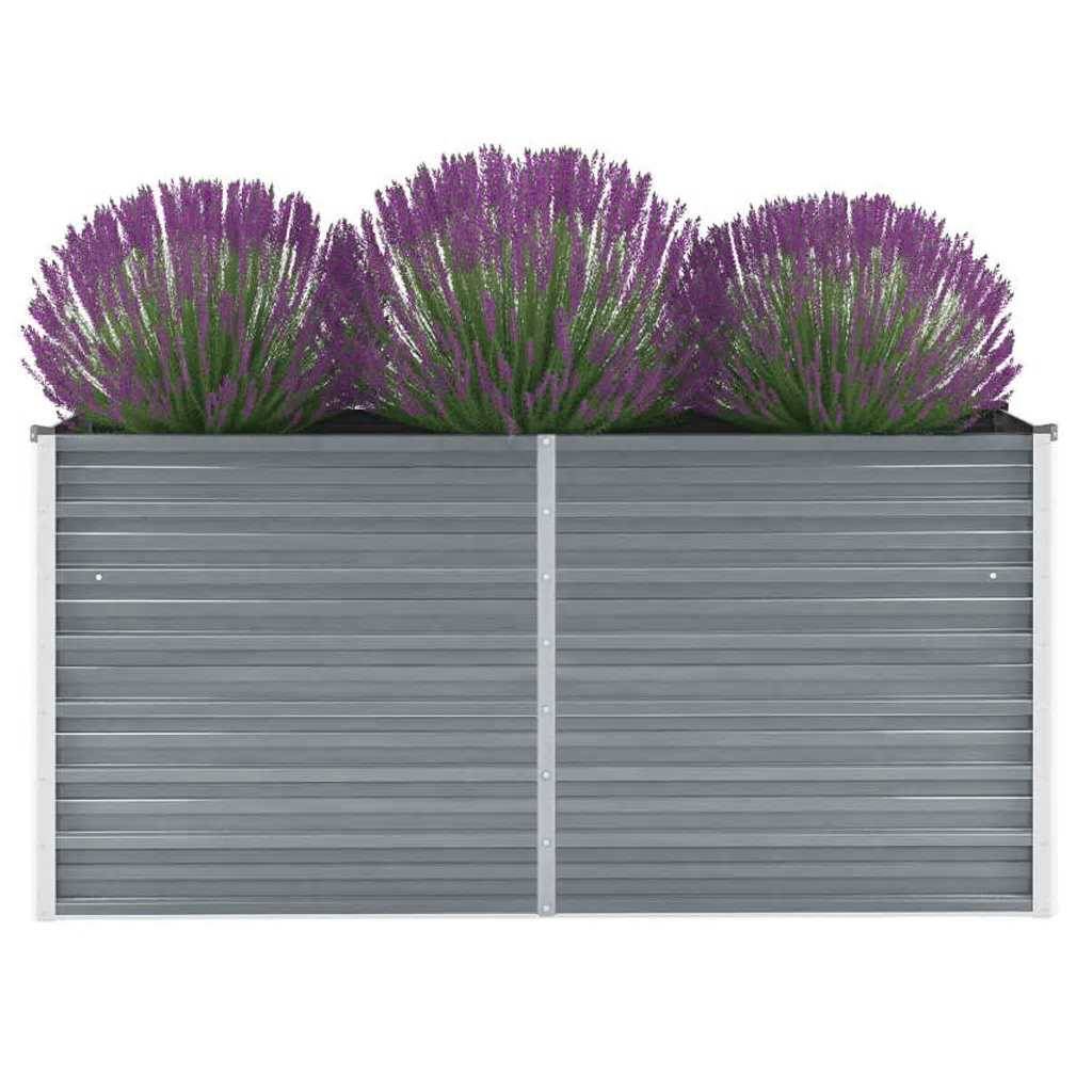 Prolenta Premium - Jardinière acier gris 160 x 40 x 77 cm - Prolenta premium p341.3 - Image 2