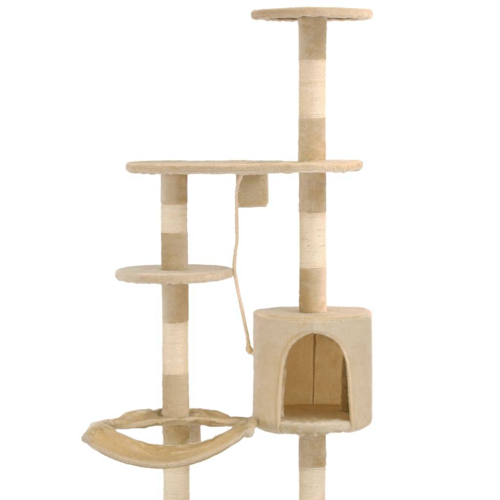 Arbre à chat  Pilnar Beige  60 X 30 cm  - P95073B - Image 6