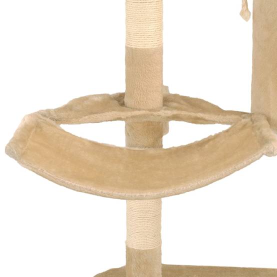 Arbre à chat Pilnar Beige 60 X 30 cm - P95073B - Image 8