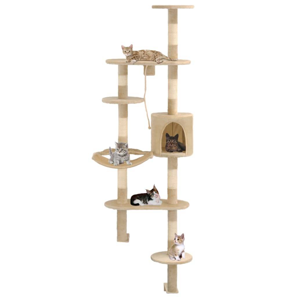 Arbre à chat  Pilnar Beige  60 X 30 cm  - P95073B - Image 1