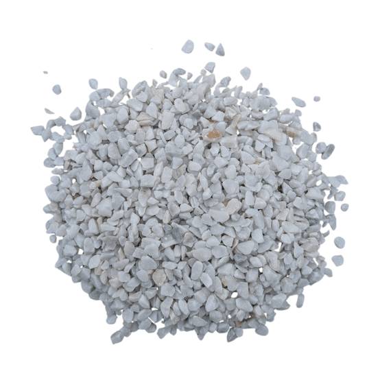 Gravier marbre blanc cristal 8/12 mm – Big Bag +/- 1,5T – 20 m² - Image 1