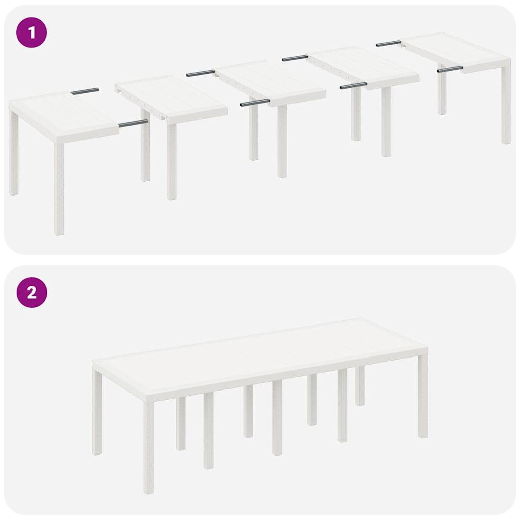 ComfortXL - Salon de Jardin Gris 8 Places en Poly Rattan Moderne pour Terrasse et Véranda Gris Clair – ComfortXL Outdoor Living - Image 8