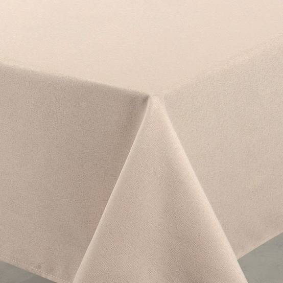Home Maison - Nappe déperlante anti-taches - Effet lin - HOME MAISON - Polyester - Lin - Image 2