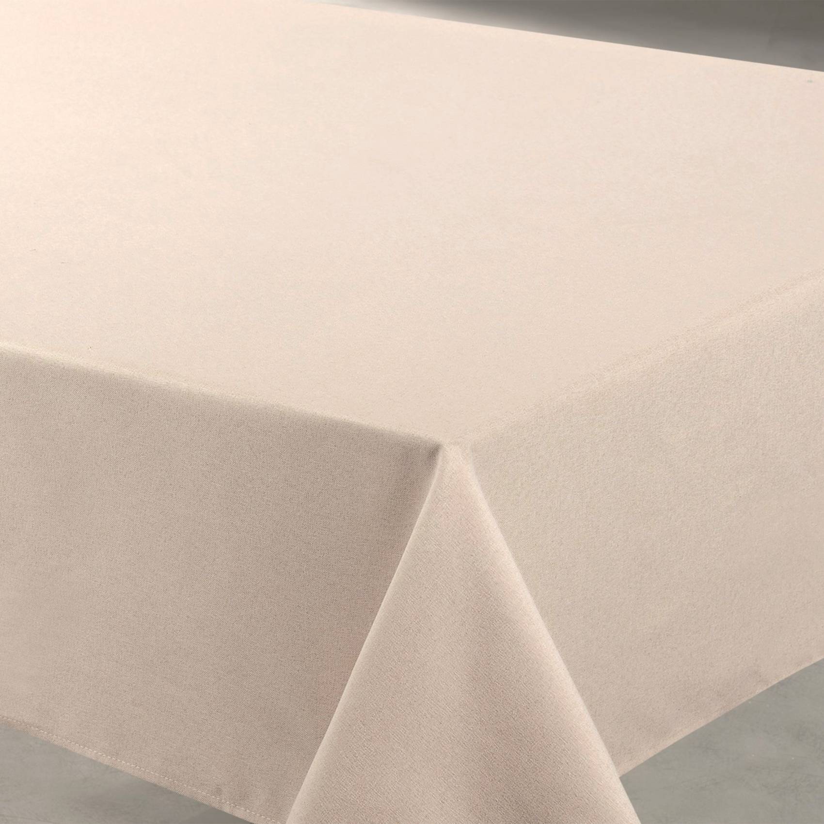 Home Maison - Nappe déperlante anti-taches  - Effet lin - HOME MAISON - Polyester - Lin - Image 1