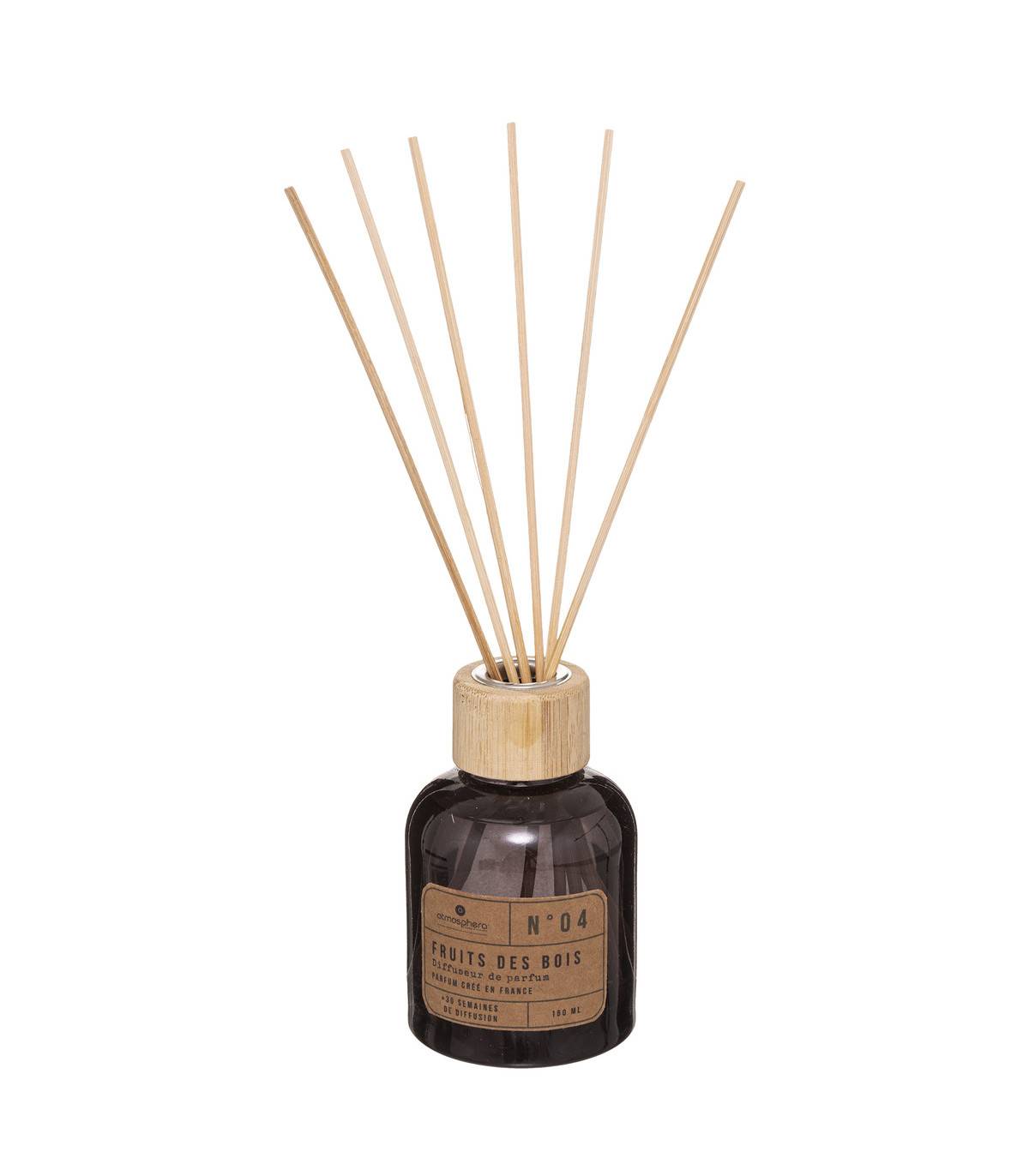 Diffuseur de parfum Fruits des bois 150 ml - 6 bâtonnets - anti-odeurs de la maison - Imagen 1