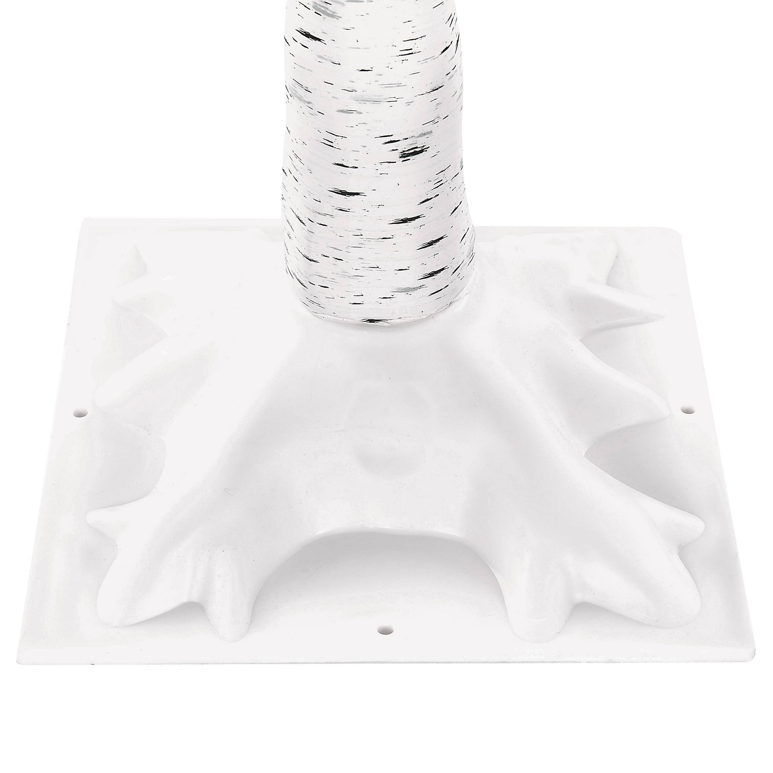 Beliani - Décoration LED Métal Blanc LAPPI - Beliani - Imagen 7