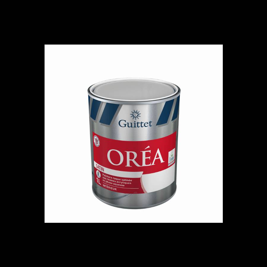 Peinture Orea Satin GUITTET Blanc 1L - 25882