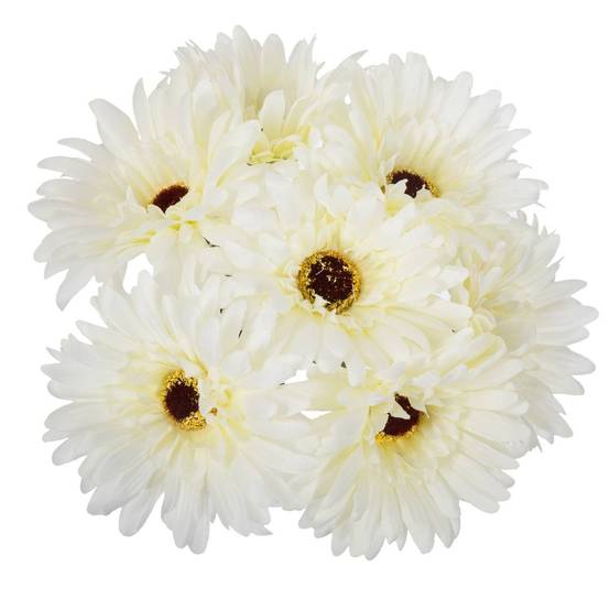 Atmosphera - Bouquet 7 gerberas artificiels H26cm - Atmosphera Créateur d'intérieur - Image 3