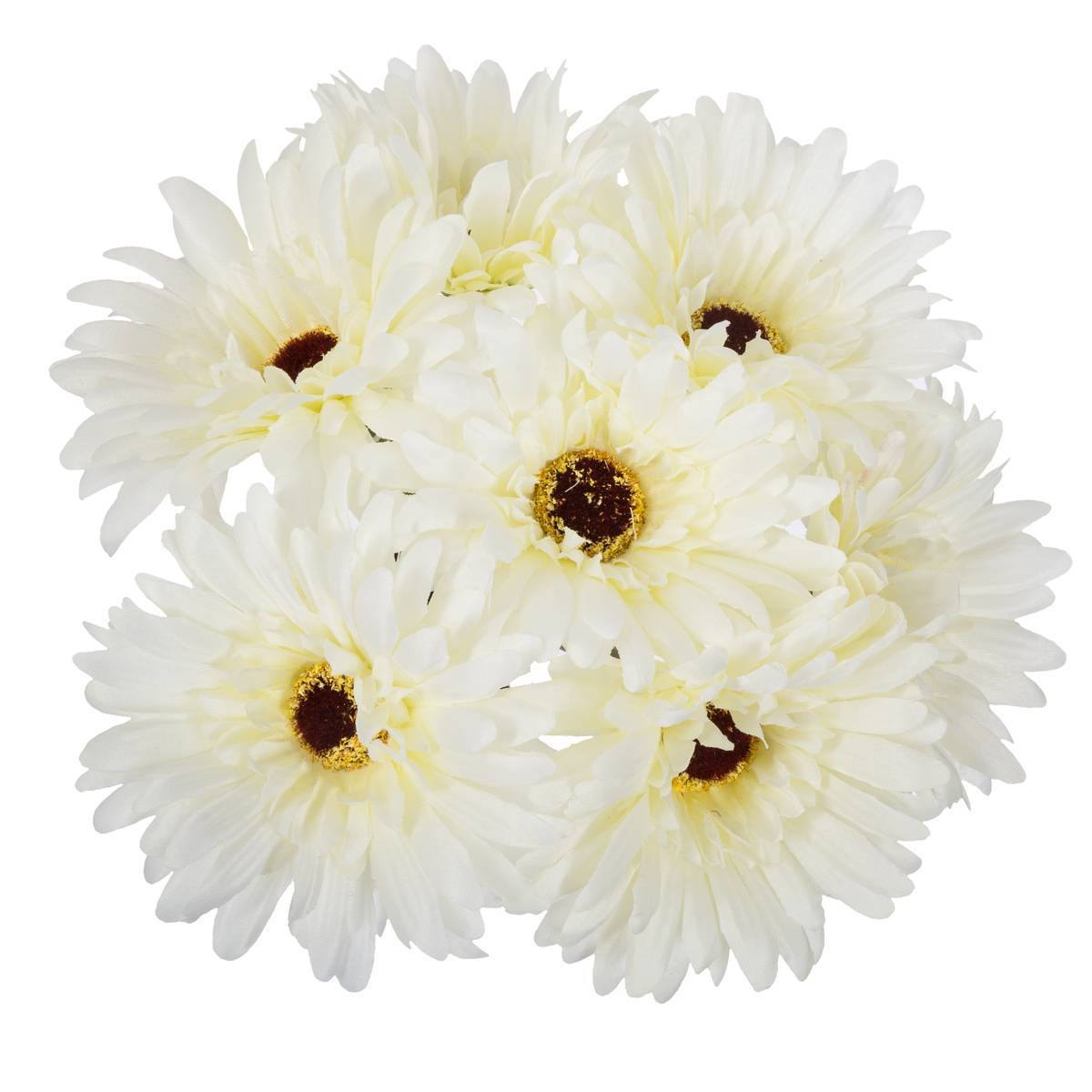 Atmosphera - Bouquet 7 gerberas artificiels H26cm - Atmosphera Créateur d'intérieur - Imagen 3