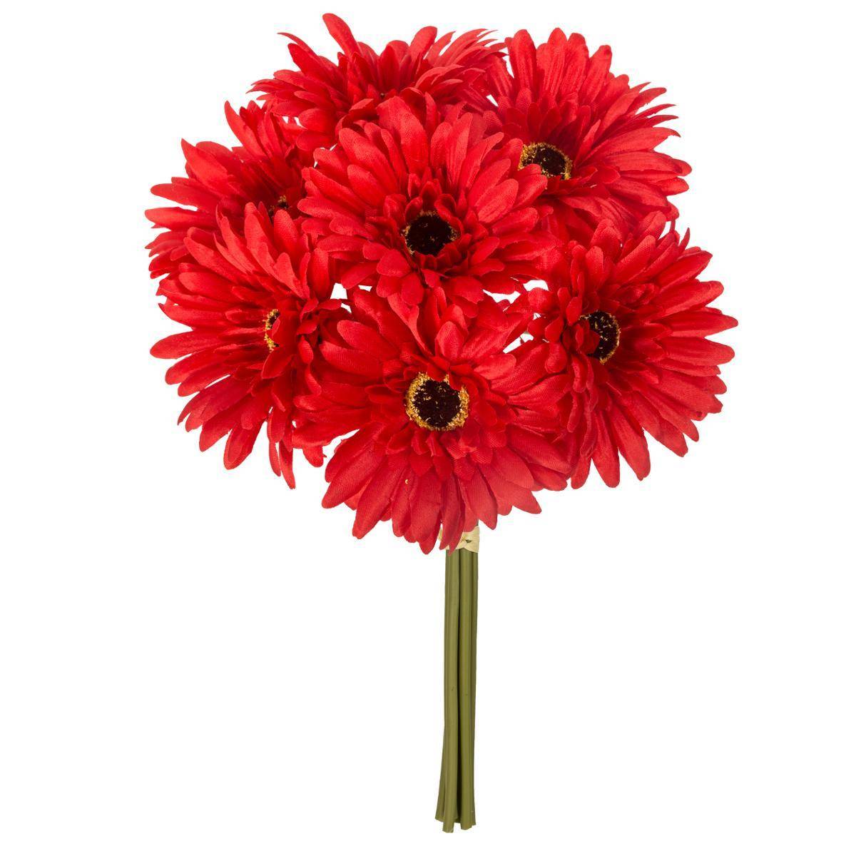 Atmosphera - Bouquet 7 gerberas artificiels H26cm - Atmosphera Créateur d'intérieur - Imagen 1