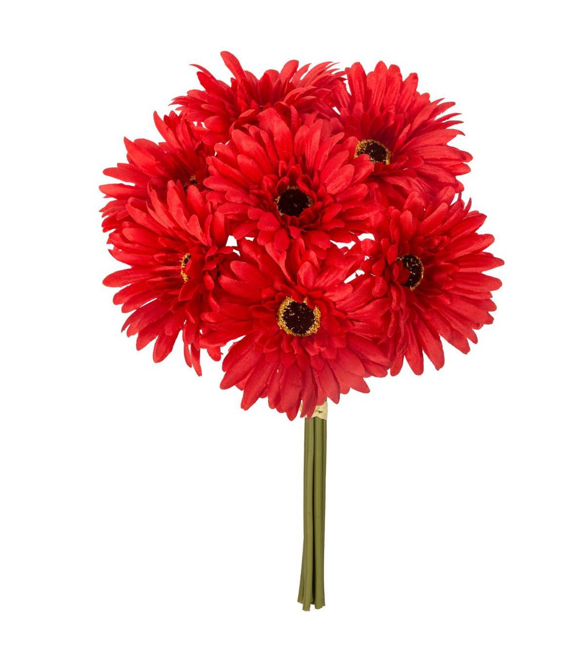 Bouquet de Fleurs artificielles 7 Gerberas D. 17 x H. 26 cm - Imagen 1