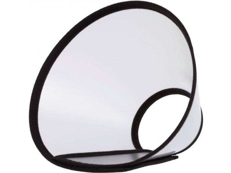 Trixie - Collar isabelino de plástico transparente M 36-43 cm - TRIXIE