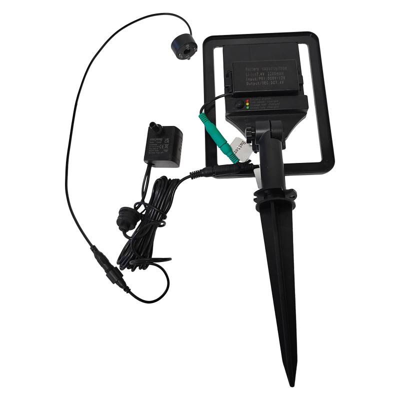 Art-Pond - Kit de pompage solaire 250L/h avec LED blanc chaud pour petites fontaines Art-Pond - Image 3