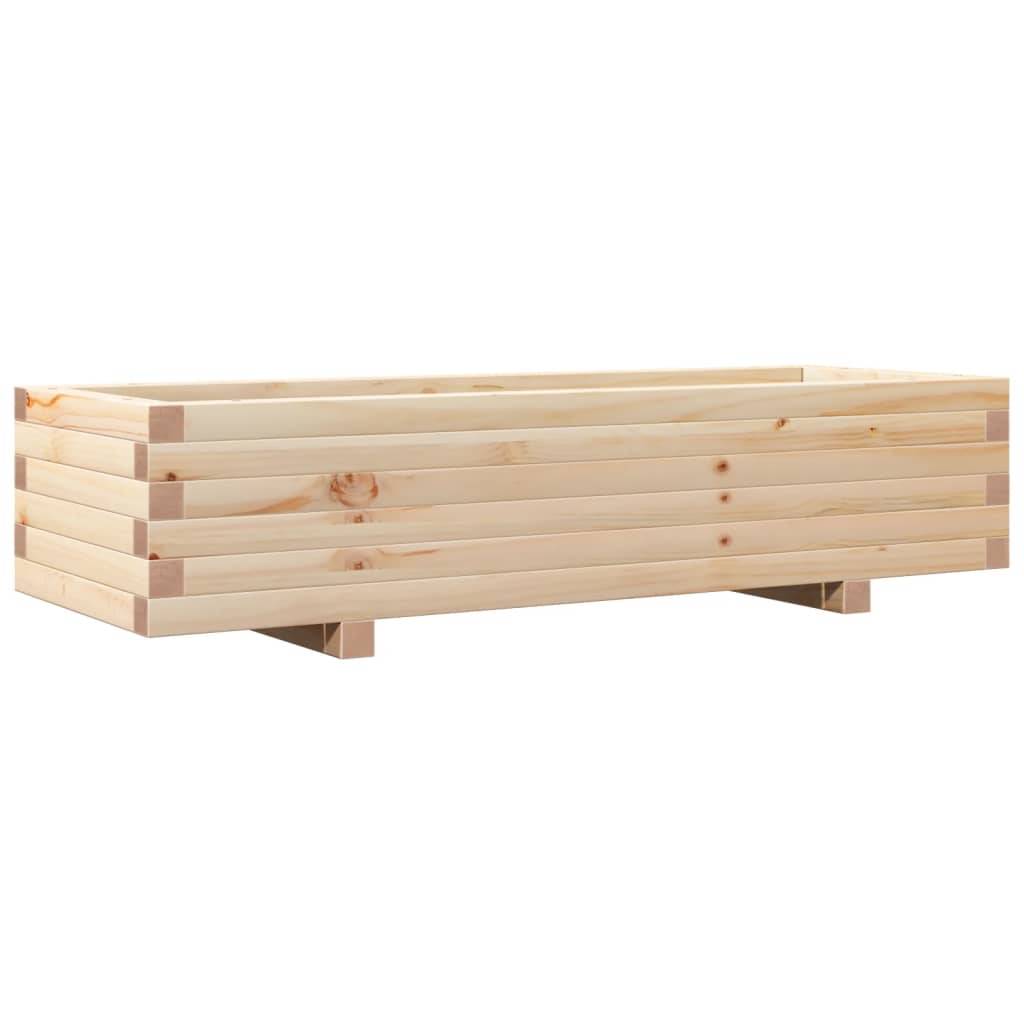 Maison Chic - Jardinière, Bac à fleurs, Pot de fleurs 110x40x26,5 cm bois de pin massif - Imagen 7
