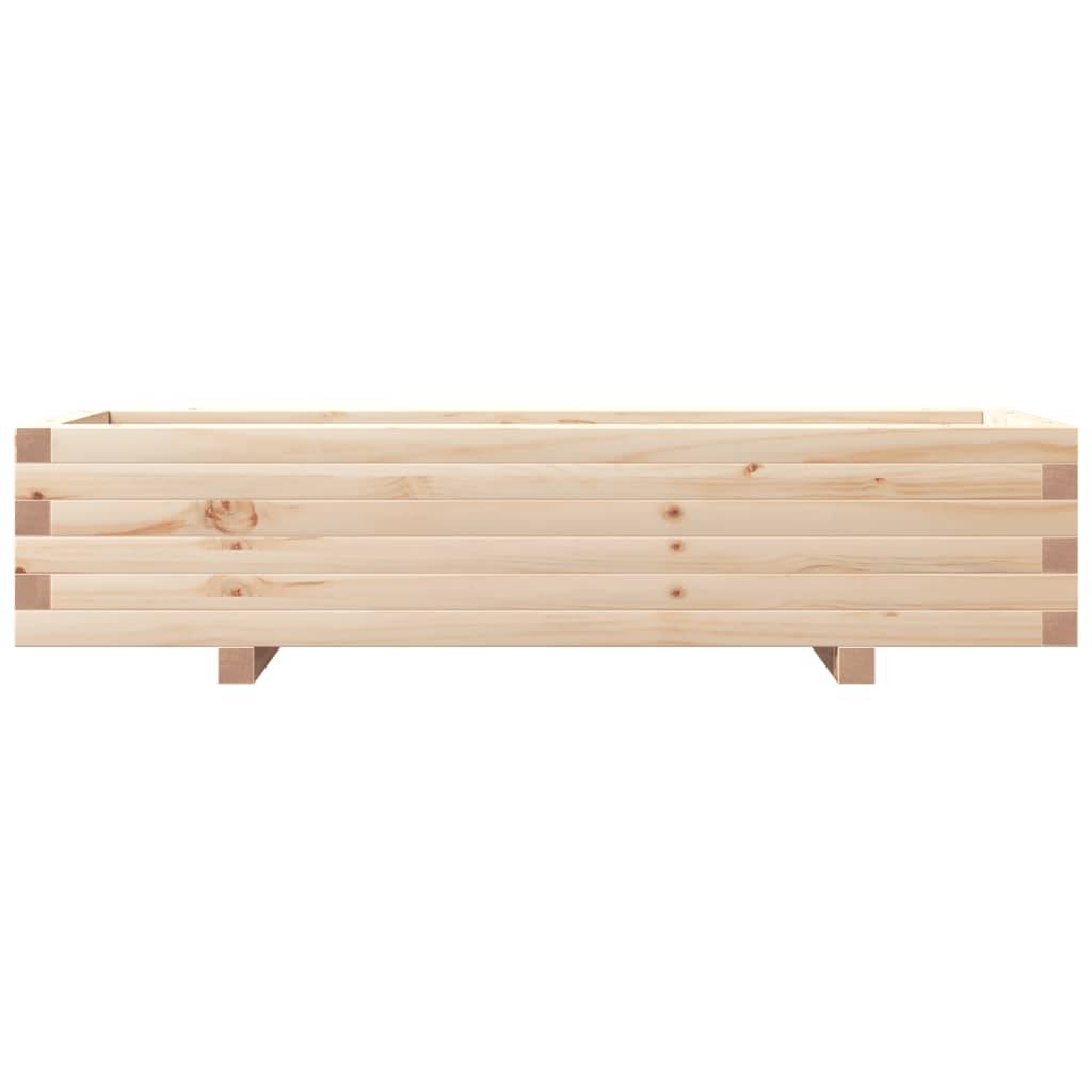 Maison Chic - Jardinière, Bac à fleurs, Pot de fleurs 110x40x26,5 cm bois de pin massif - Imagen 5