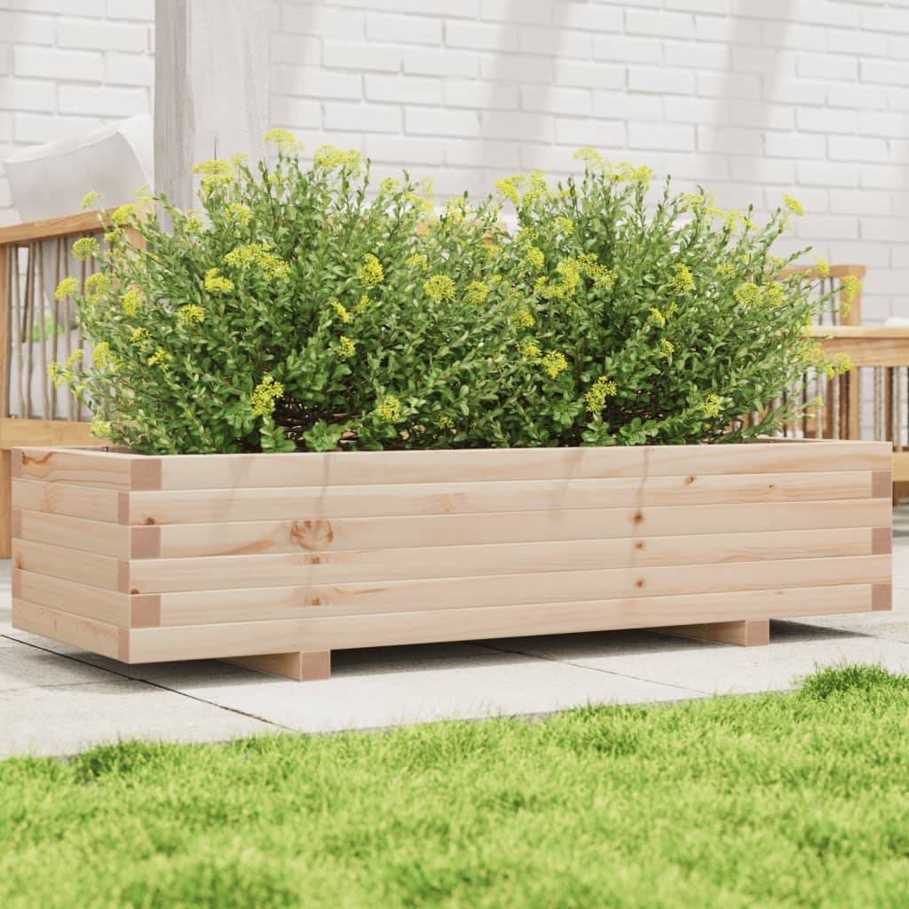 Maison Chic - Jardinière, Bac à fleurs, Pot de fleurs 110x40x26,5 cm bois de pin massif - Imagen 2