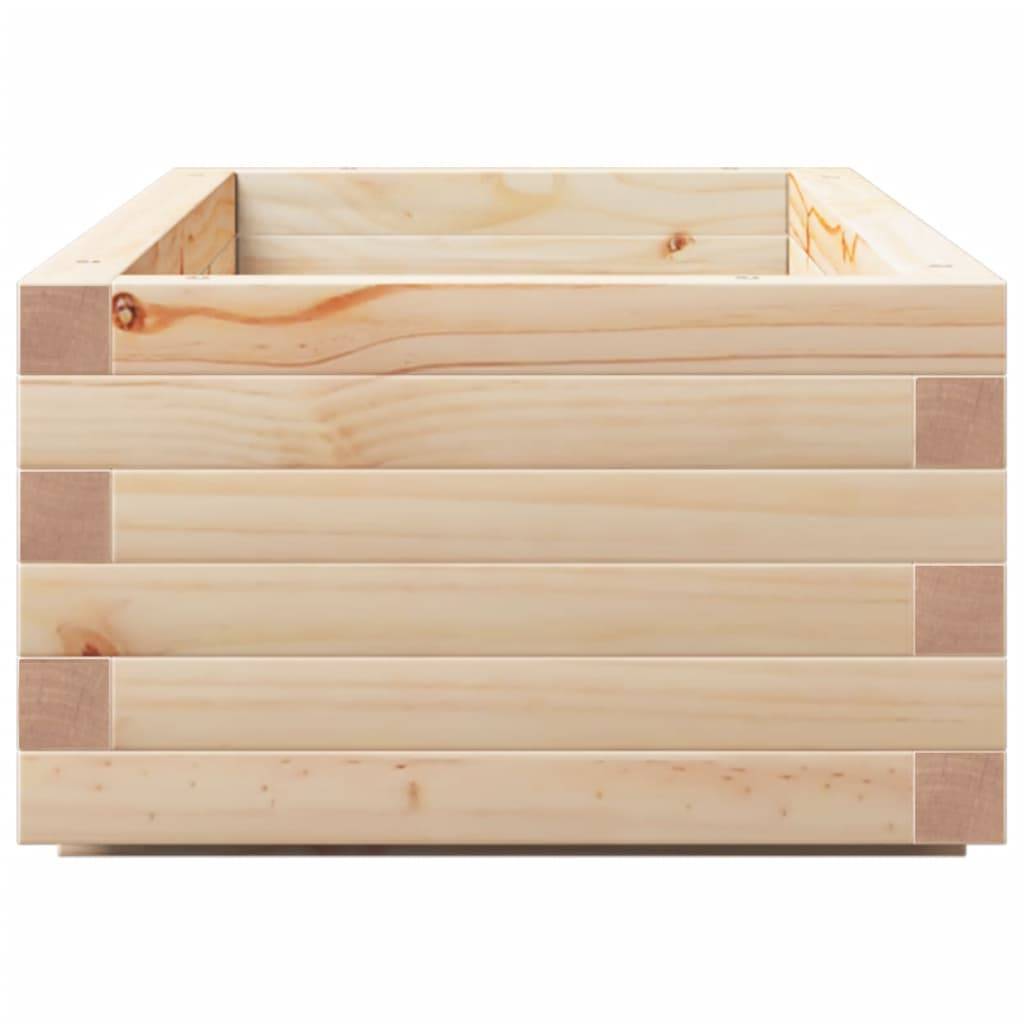 Maison Chic - Jardinière, Bac à fleurs, Pot de fleurs 110x40x26,5 cm bois de pin massif - Imagen 6