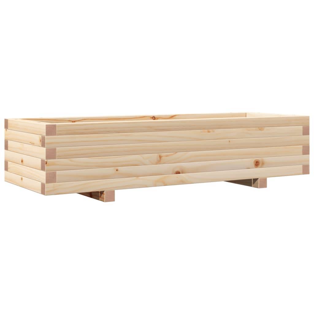 Maison Chic - Jardinière, Bac à fleurs, Pot de fleurs 110x40x26,5 cm bois de pin massif - Imagen 1