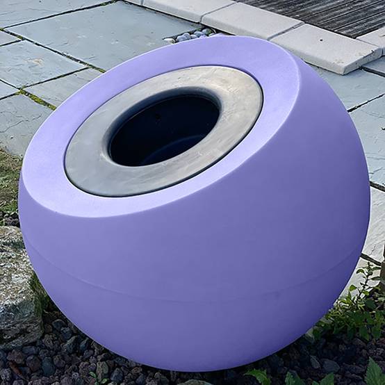Pot de fleurs sphérique xxl dolce vita 300l-lot de 2 - Image 3