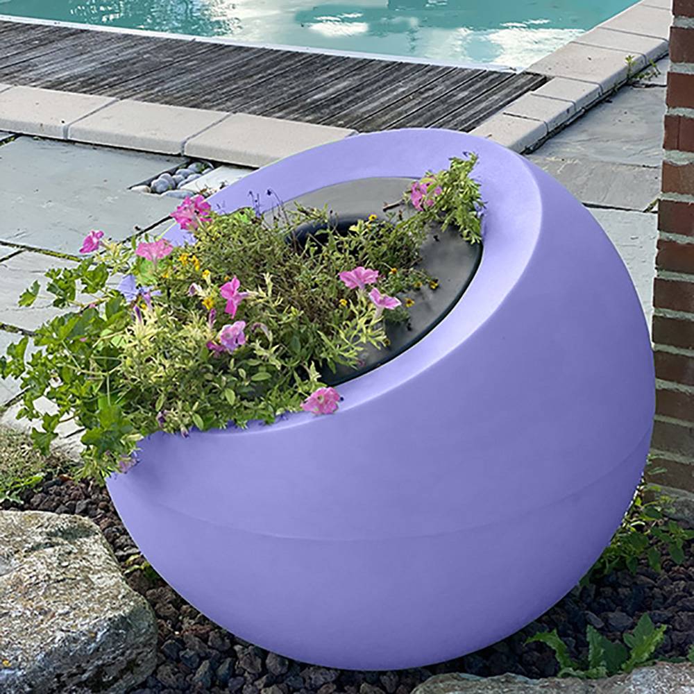 Pot de fleurs sphérique xxl dolce vita 300l-lot de 2 - Image 2