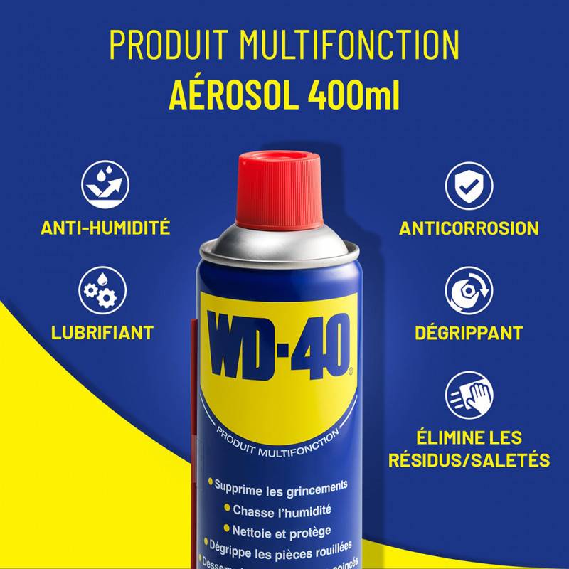 Wd40 - Huile lubrifiante WD40 Aerosol 200ml - 33002 - Image 3
