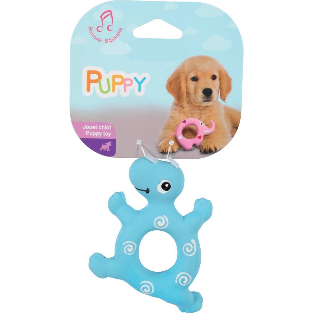 Animallparadise - jeux en latex PUPPY Tortue 10 cm pour chiots. - Imagen 2