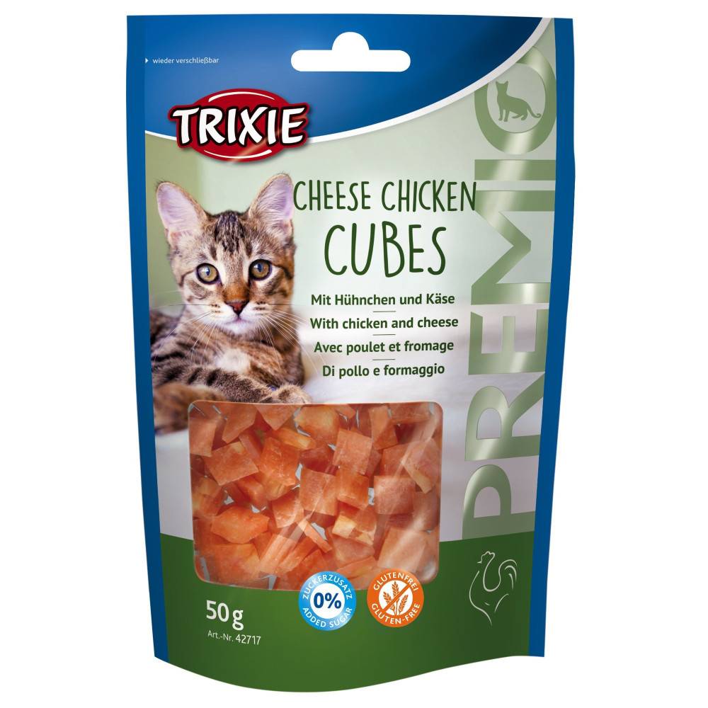 Trixie - Friandise au poulet et fromage pour chats 50 gr - Imagen 1