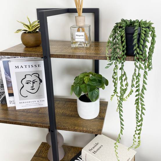 Ligne Deco - Plante succulente retombante artificielle 40/60cm lot de 3 - Image 5