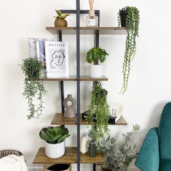 Ligne Deco - Plante succulente retombante artificielle 40/60cm lot de 3 - Image 3