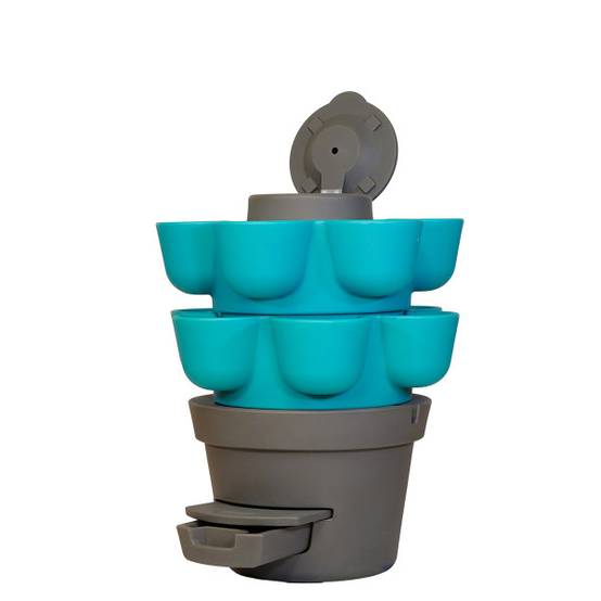 WORMgarden Turquoise 2 jardinières + 250gr de Vers - Image 3