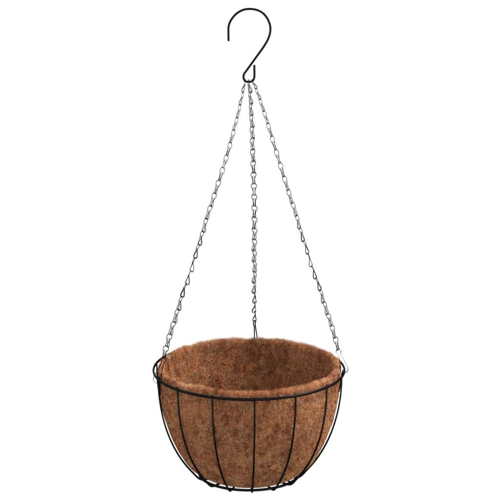 PANGIVO - Supports de panier suspendu et jardinières acier noir 40 x 40 x 63 cm - PANGIVO - Image 4