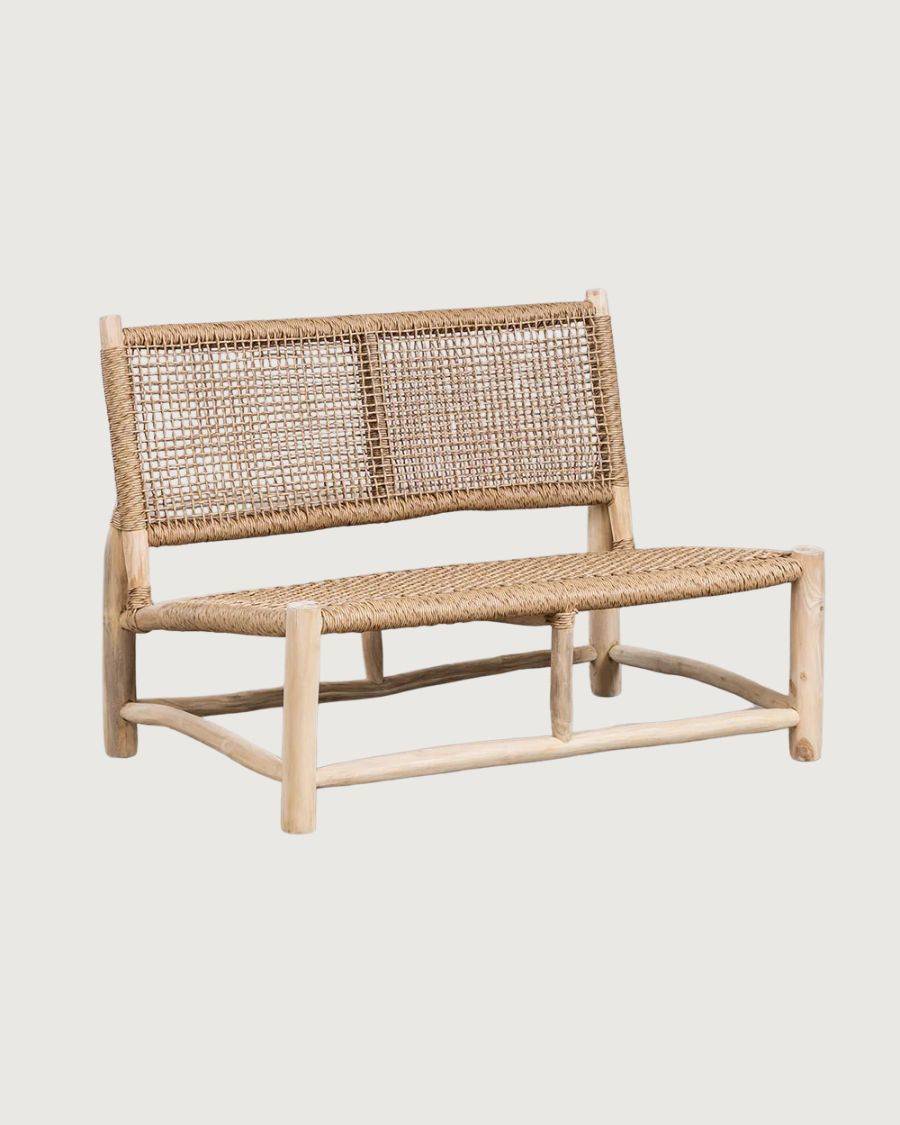 Jaya - Banquette en rotin - UNIQKA - Imagen 1