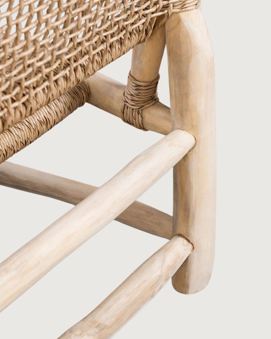 Jaya - Banquette en rotin - UNIQKA - Imagen 6