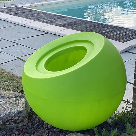 Pot de fleurs sphérique xxl dolce vita 300l-lot de 2 - Image 4