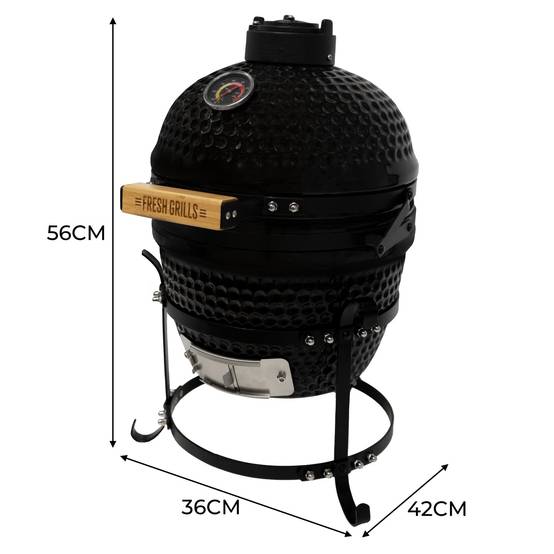 Monstershop - Barbecue au Charbon de Bois Kamado 33cm - Image 5