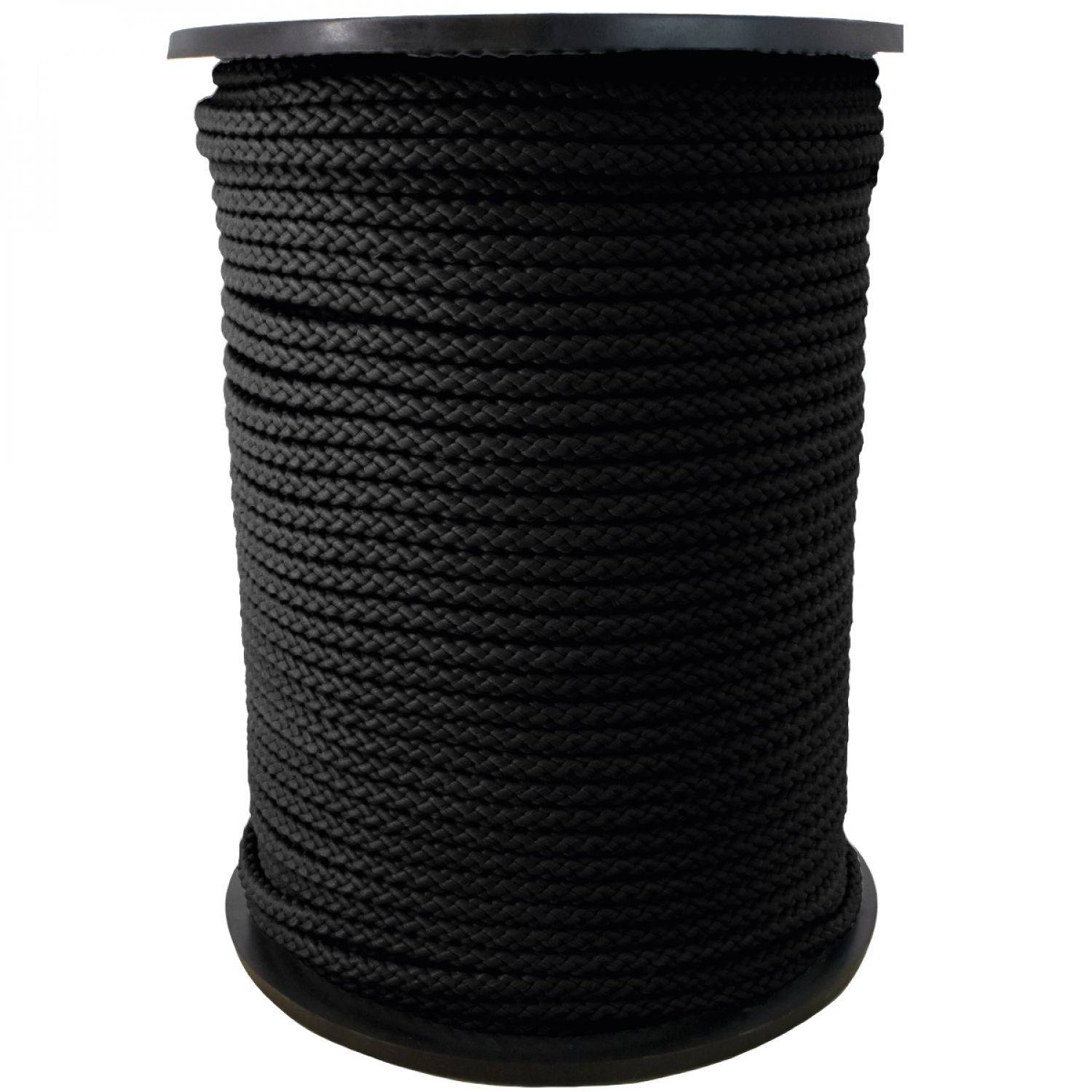 Linxor - Bobine de corde tressée 4 mm x 100 m - Noir - Linxor - Imagen 1