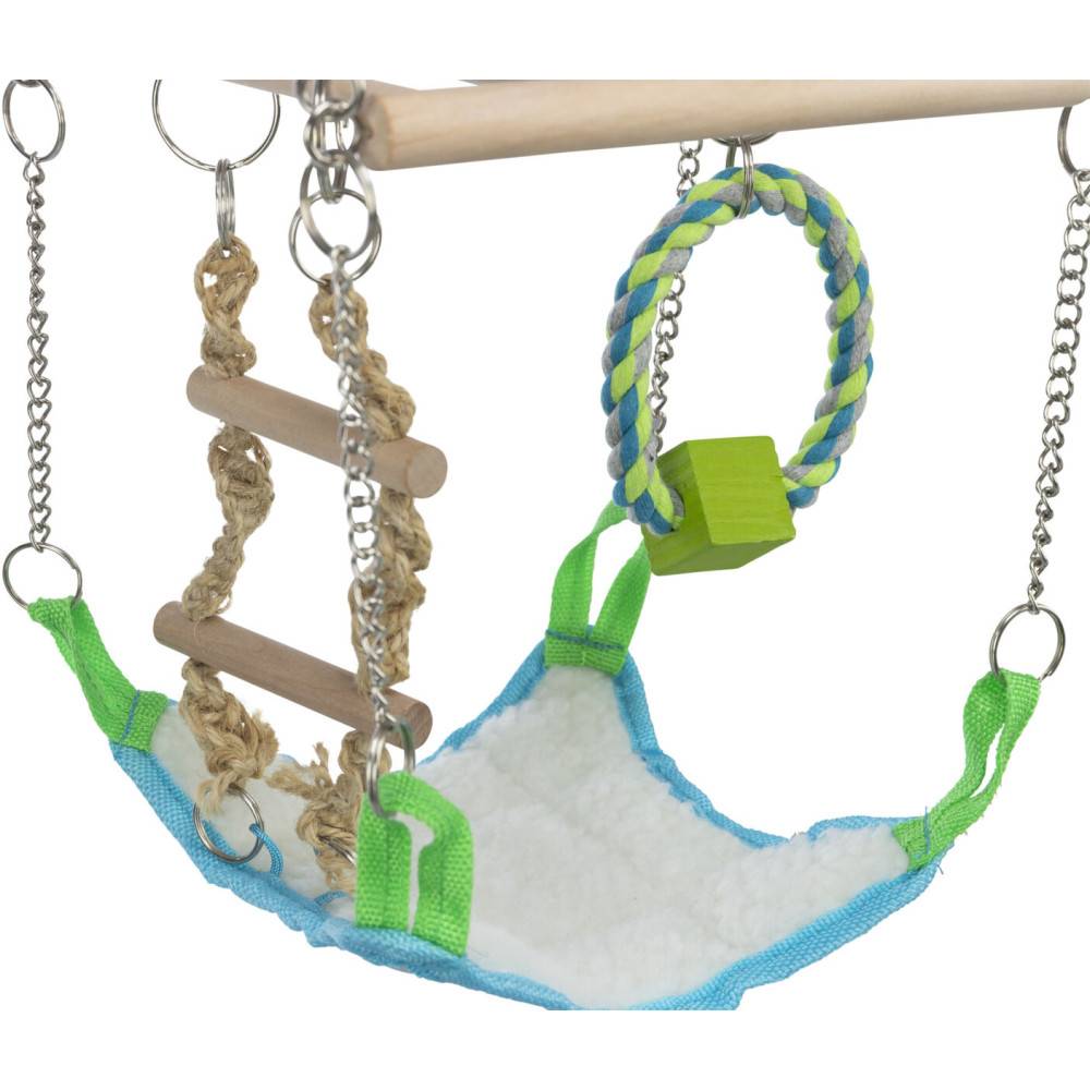 Trixie - Pont suspendu avec hamac- souris, hamsters - Imagen 2